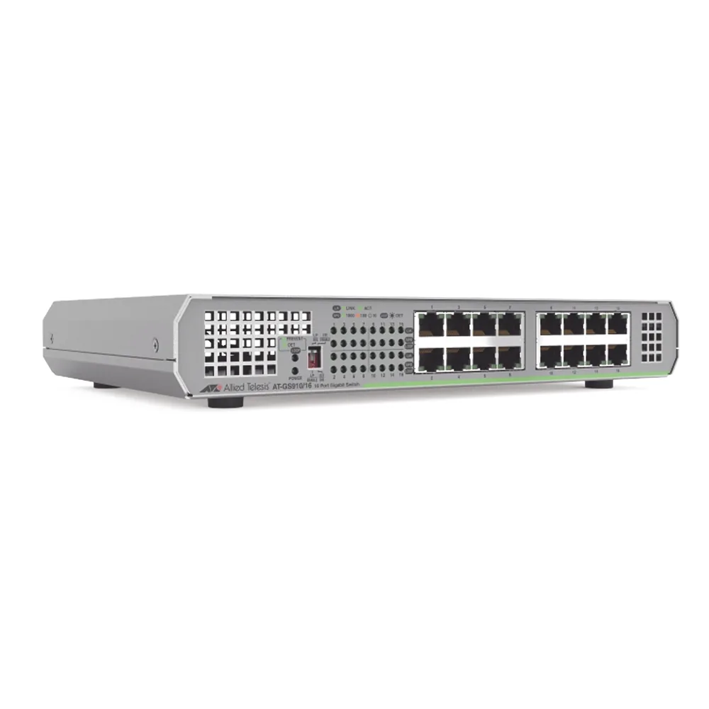 Switch Gigabit Ethernet no administrado 16 puertos 10/100/1000 Mbps