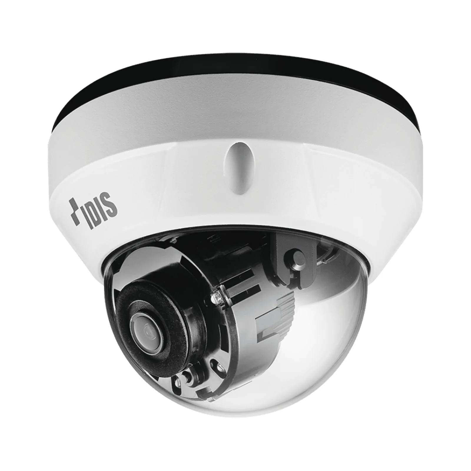 Camara IP Domo 2 Megapixel (1080p) | Lente Fijo | micro SD Hasta 256 GB | Audio de Dos Vías | Alarma Entrada y Salida | PoE | IR 30 m | ICR Dia y Noche | WDR Real | Antivandálica | IP67 Exterior