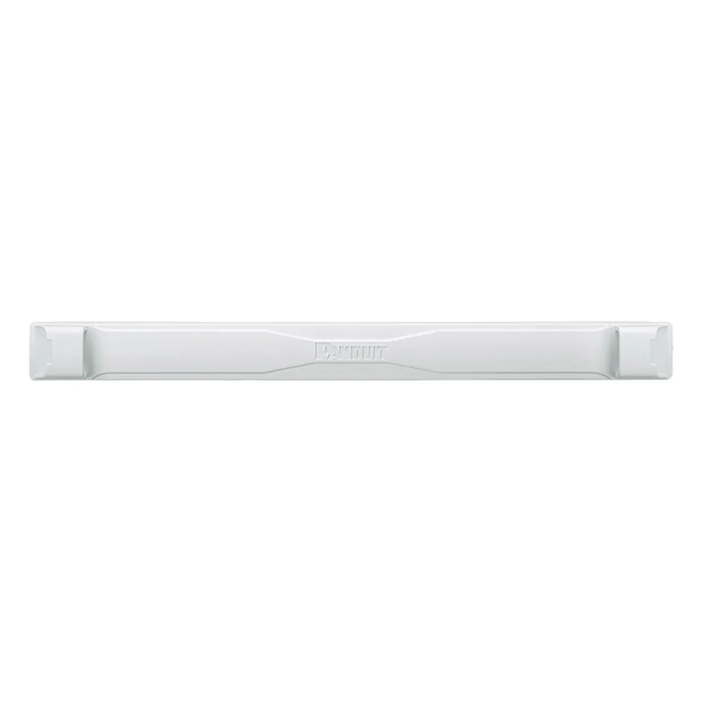 Tapa Ciega Estándar de 19in, Compatible con Racks con Rieles de Orificio Cuadrado, Instalación sin Herramienta, Plano, 1 UR, Color Blanco
