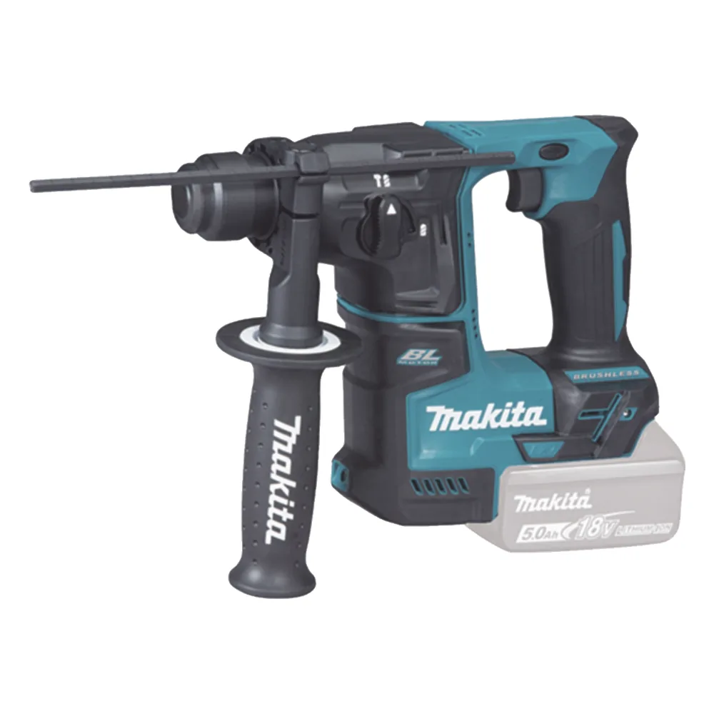 Martillo rotatorio inalámbrico sin accesorios, cargador ni batería, 17 mm (11/16") Motor Sin Carbones LXT de 18V
