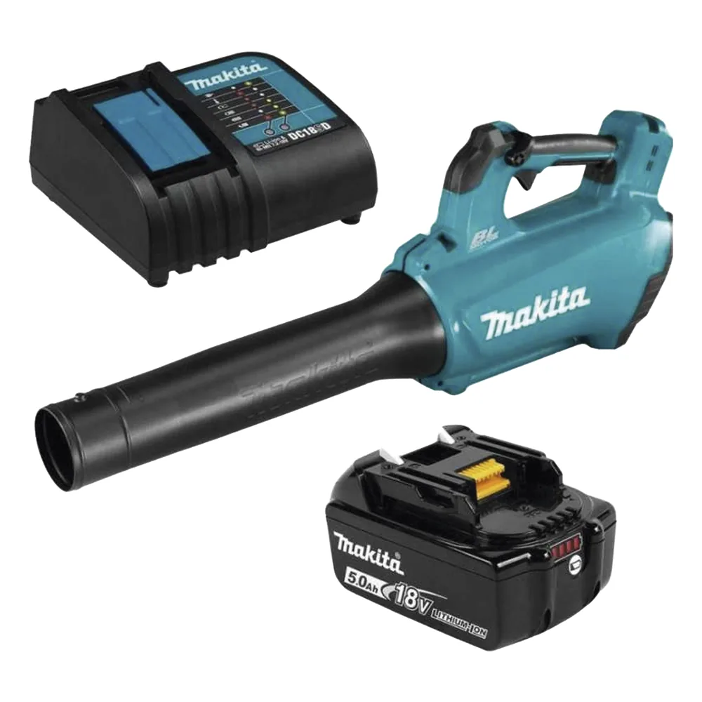 Sopladora inalámbrica de 18V con velocidad variable, incluye 1 Batería y Cargador.