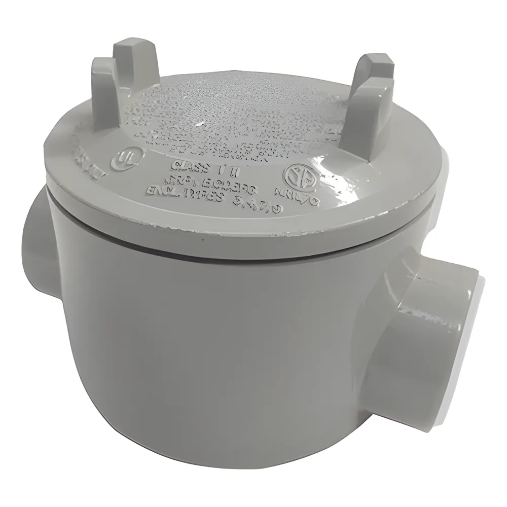 Caja con Tapa Tipo GRC de 1 1/2" (38.1 mm) / Caja a Prueba de Explosión / Para Áreas Peligrosas / Libre de Cobre.