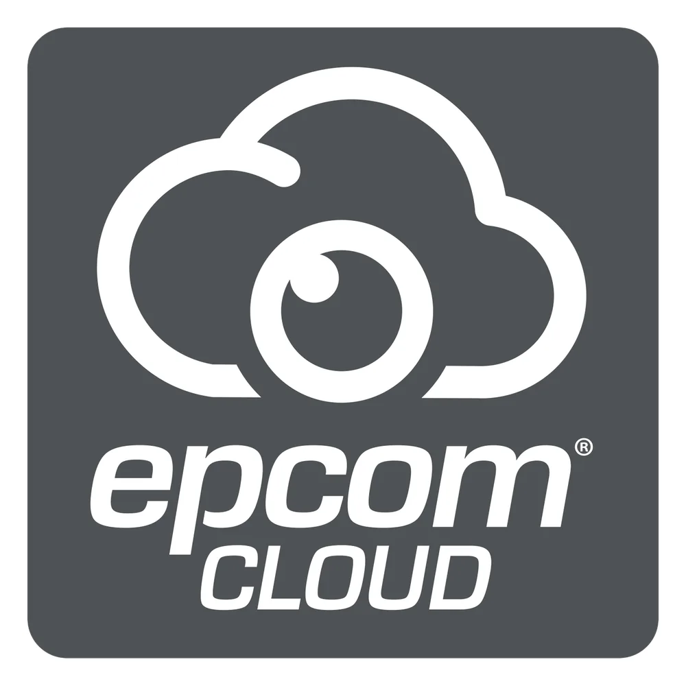 Suscripción Anual Epcom Cloud / Grabación en la nube para 1 canal de video a 4MP con 2 días de retención / Grabación por detección de movimiento