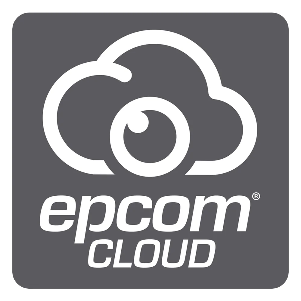 Suscripción Anual Epcom Cloud / Grabación en la nube para 1 canal de video a 8MP con 180 días de retención / Grabación por detección de movimiento