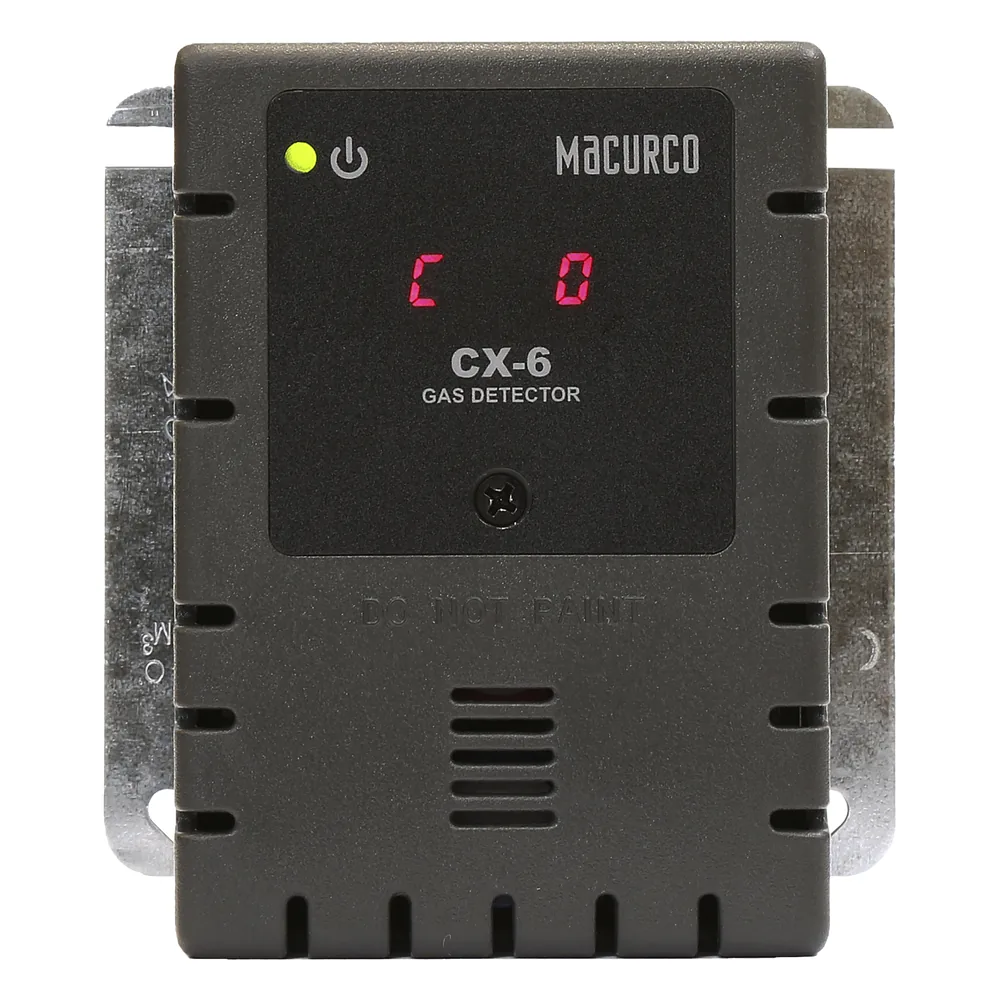 Detector de Monoxido de Carbono (CO) y Dioxido de Nitrogeno (NO2)