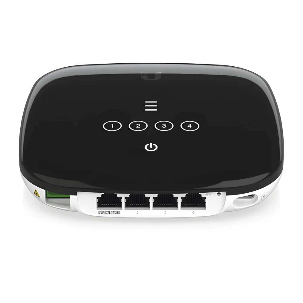 UFiber WiFi 6 GPON CPE con WiFi 802.11ax + 4 puertos GbE LAN y 1 puerto GPON WAN