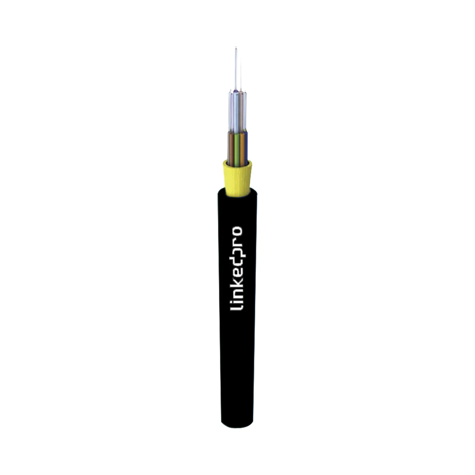 Cable de Fibra Óptica Monomodo 9/125, 12 Hilos, Interior/Exterior, Tight Buffer 900µm, OFNR Riser, Dieléctrica, Precio Por Metro, (Hasta 2000 Metros en un Solo Tramo de Cable)