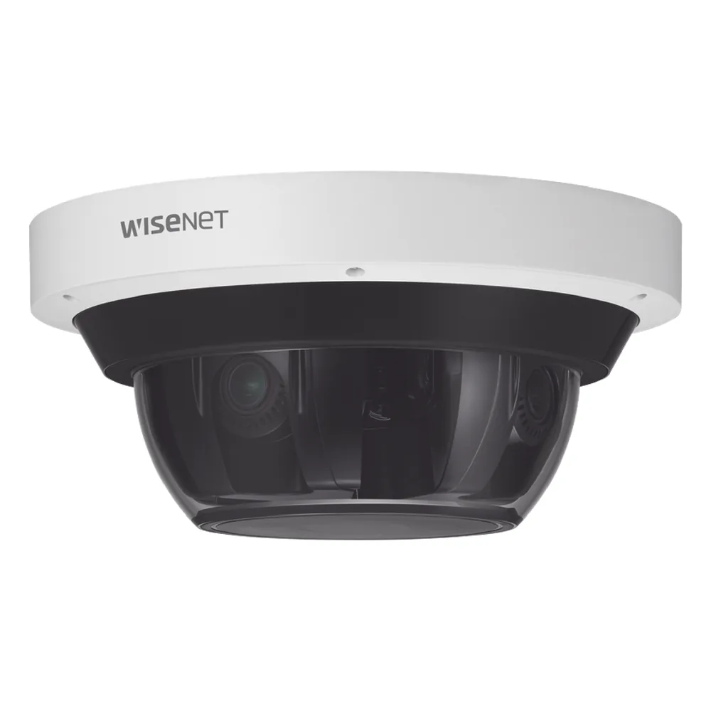 Cámara IP Multisensor 8MP ( 4 Sensores de 2MP) WDR 120 DB, Lente Motorizado 2.8 - 12 MM, 12Vcc/ POE+ /IP66 /IK10