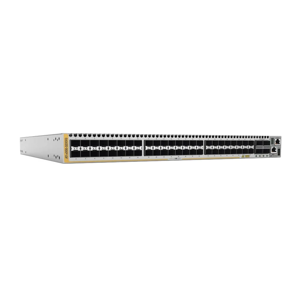 Switch Stackable Capa 3, 48 puertos 1/10G SFP+, 4 puertos 40/100G QSFP28 slot