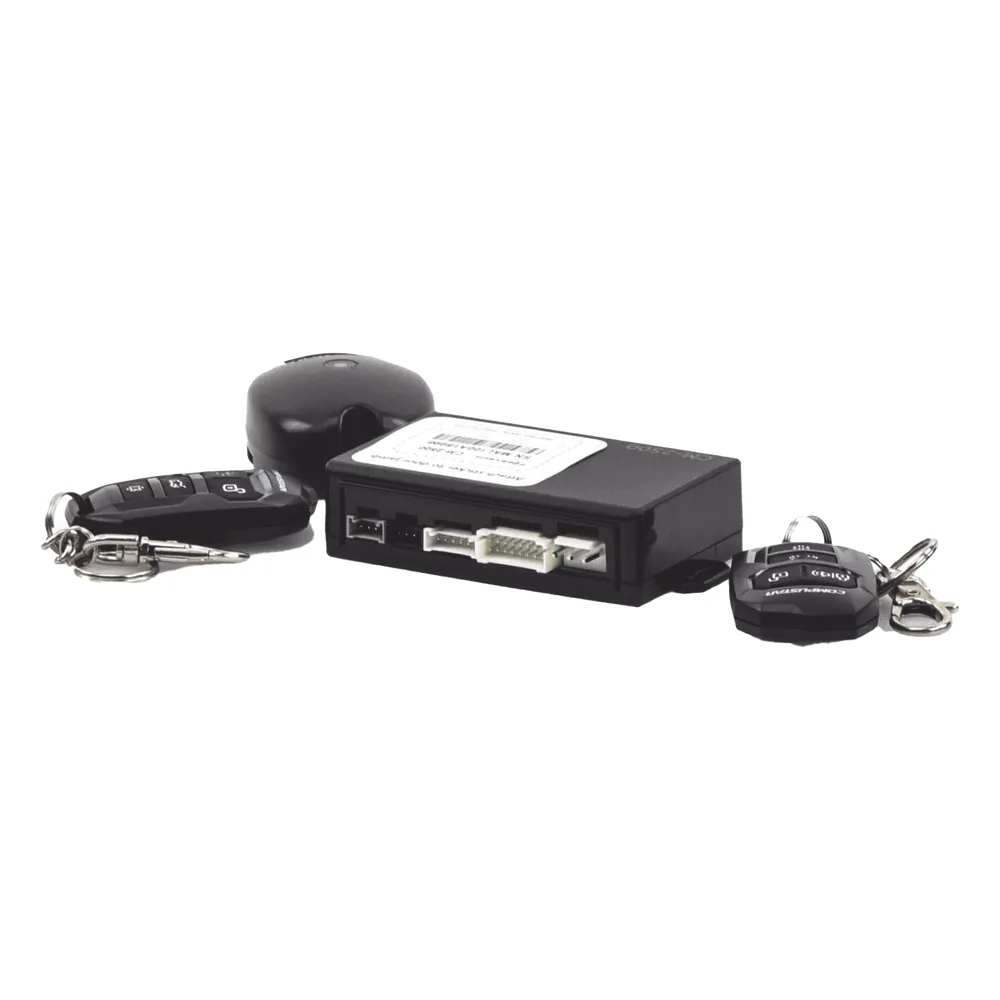 Alarma Vehicular Profesional de 1 vía con modulo CM2500 compatible con GPS X1-MAX LTE para App