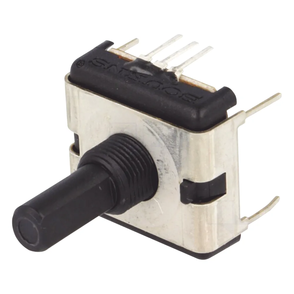 Potenciómetro Cuadrado de 22 mm, 100k Ohm, 3/4 Watt, 1 Vuelta, para Montaje en Panel del Monitor de Servicio R2600-D.