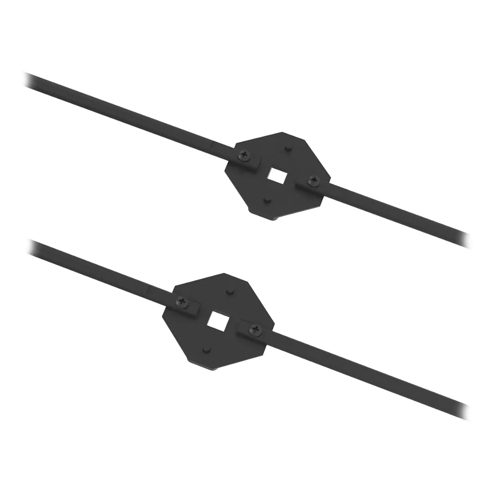 Kit de montaje de puerta delantera/trasera Net-Verse, 42RU, las cerraduras se venden por separado (CCL3 o ACE02)