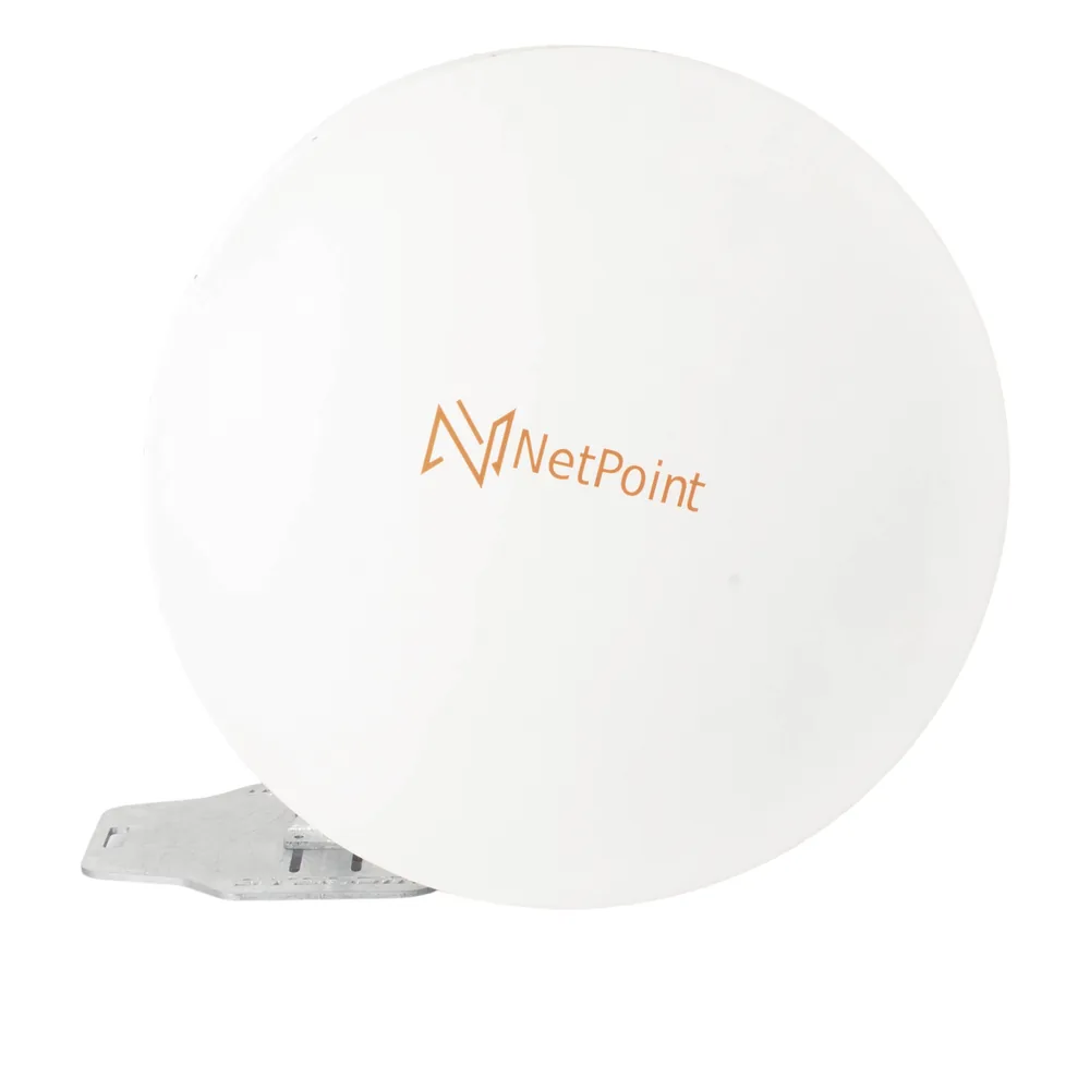 Antena Parabólica Blindada / 4.9-6.4 GHz / Ganancia 35-37 dBi / Enlace PTP hasta 120 km / Carrier Class / Supresión de Ruido / Polarización Dual
