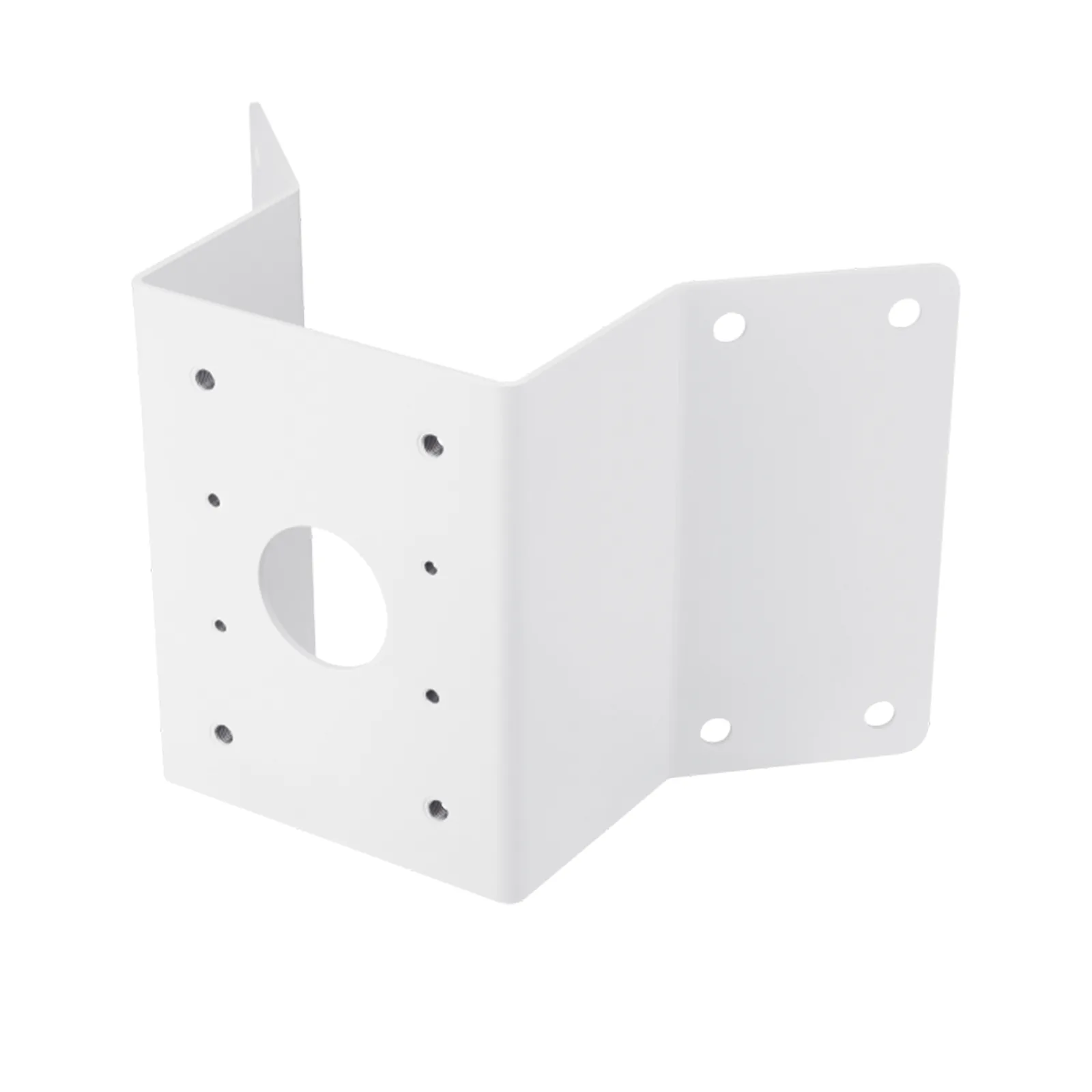 Adaptador de esquina compatible con montaje de pared SBP-300WM1, SBP-300WMW1 para domos fijos y PTZ Wisenet
