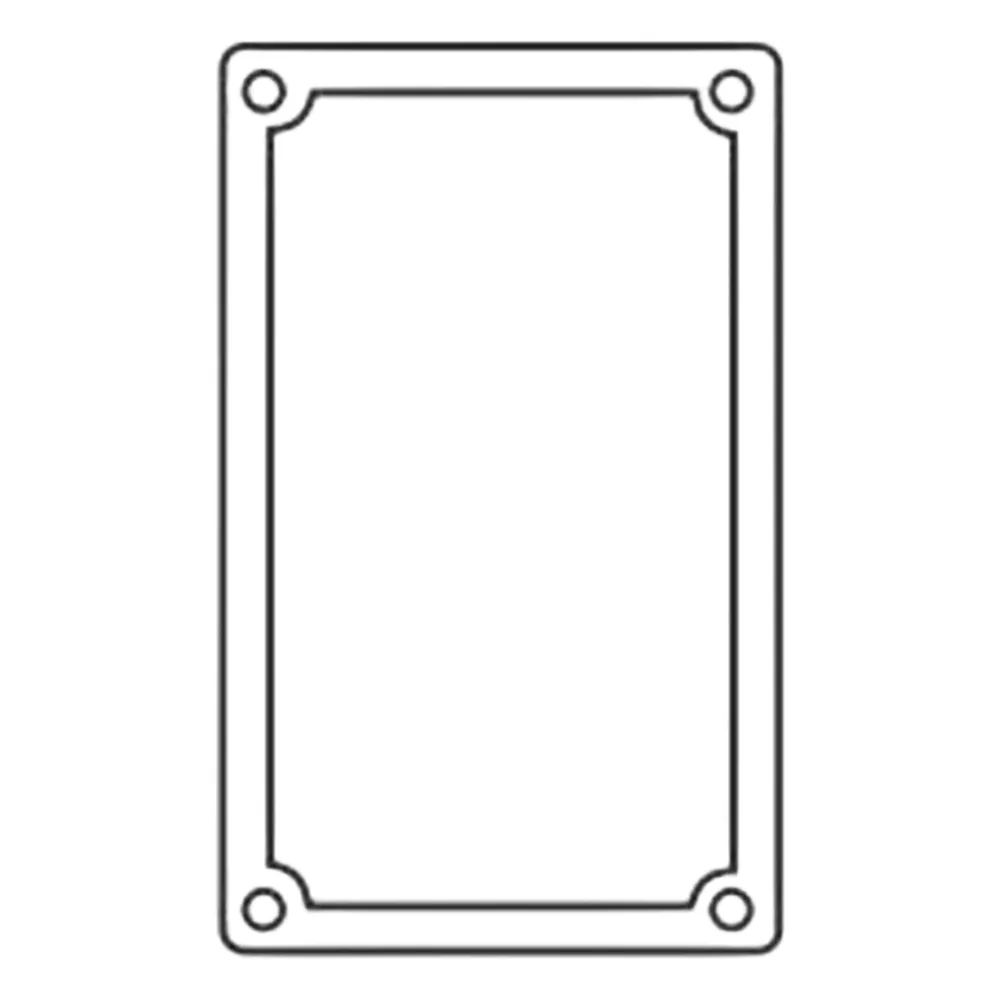 Empaque de Neopreno para Cajas FS/FD de 1 Gang.