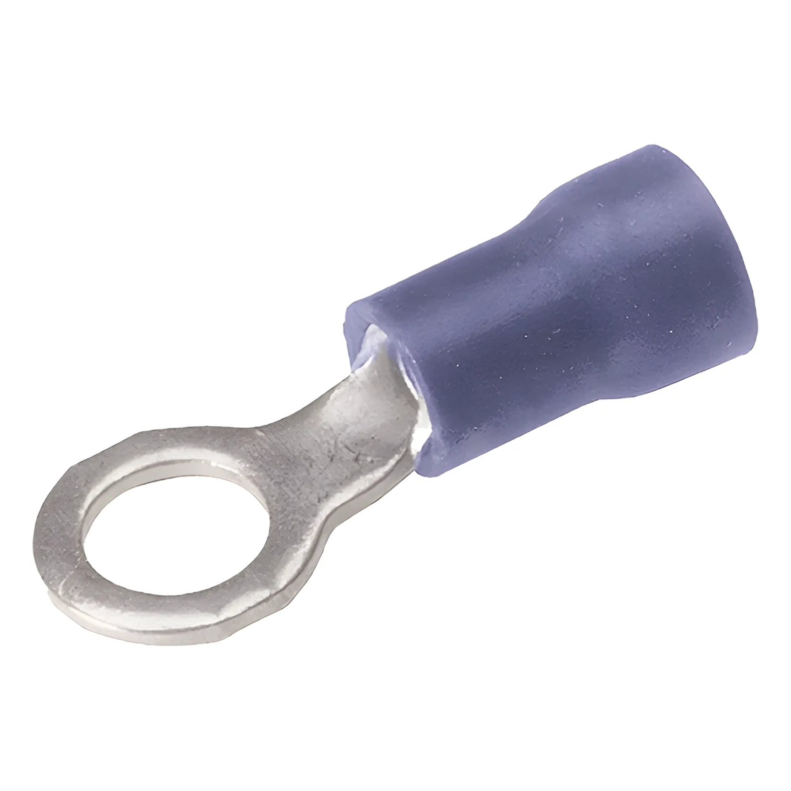 Zapata Terminal de Ojillo para Tornillo 5/16 in (8 mm) calibre 16-14 AWG con aislamiento de vinilo.