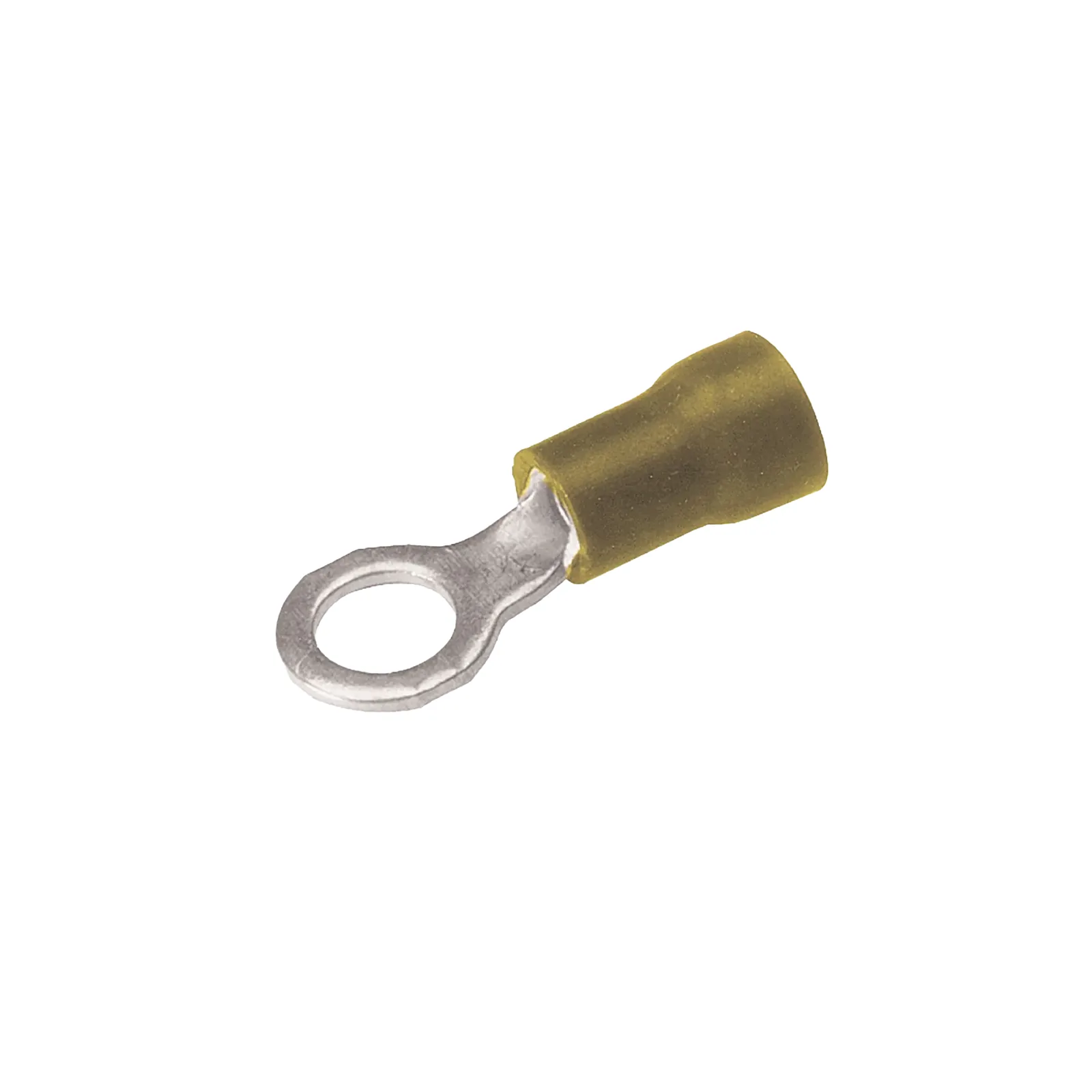 Zapata Terminal de Ojillo para Tornillo 5/16 in (8 mm)/ Calibre 12-10 AWG / Con Aislamiento de Vinilo.