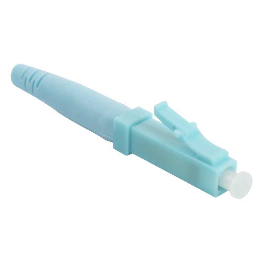 Conector Mecánico de Instalación en Campo, Multimodo LC/UPC, Pre-pulido, Re-terminable, Compatible con fibra OM1, OM2, OM3, OM4