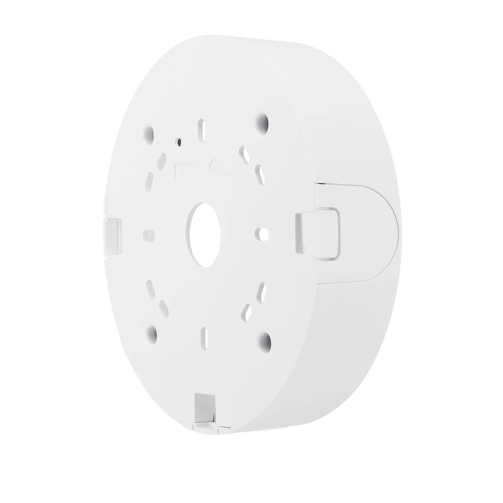 Caja de conexión para domo IP HANWHA de serie X y P para uso en interior.