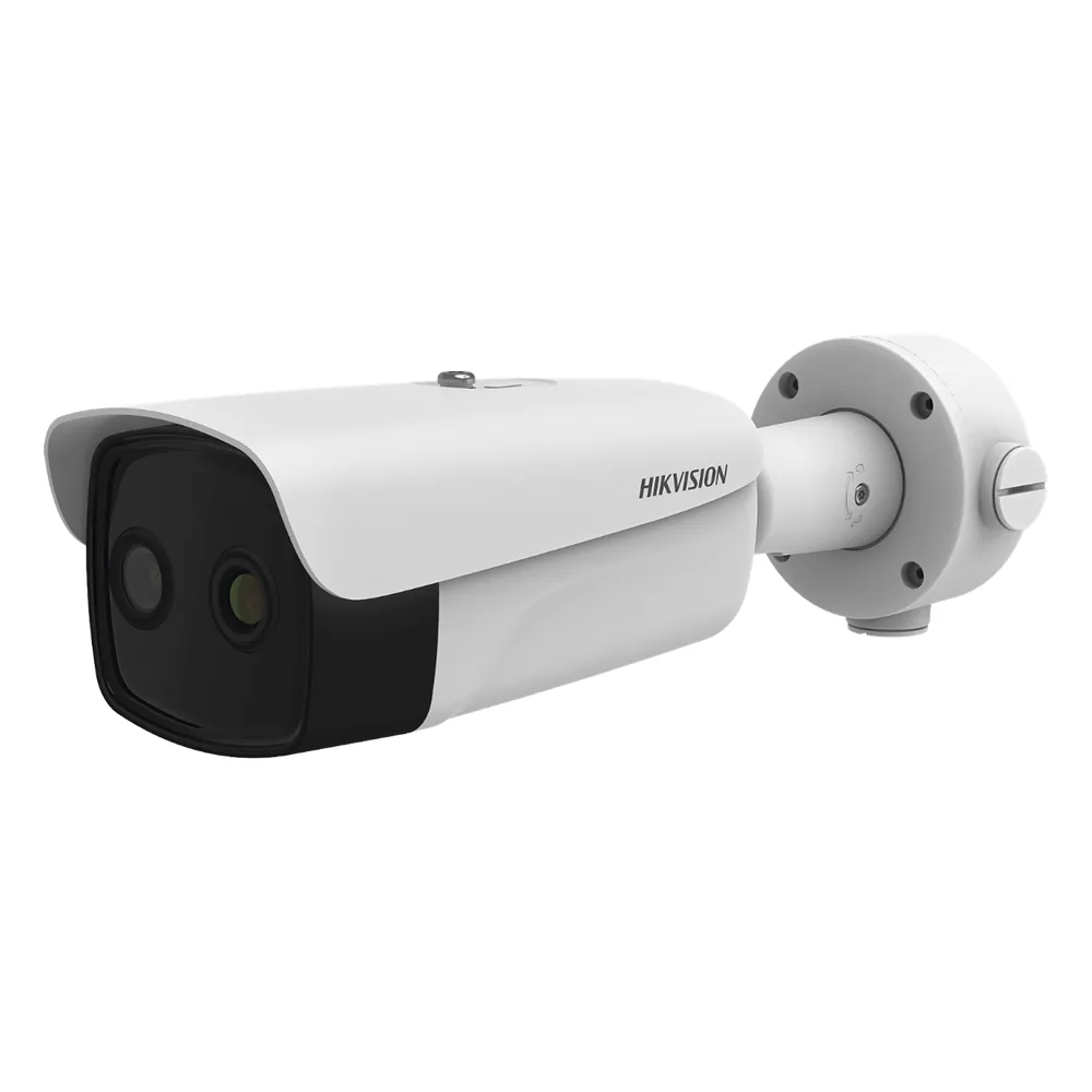 Bala IP Térmica 384 X 288 / Lente 25 mm / Termométrica / Detección de Temperatura / Detección de Fuego / Exterior IP66 / MicroSD