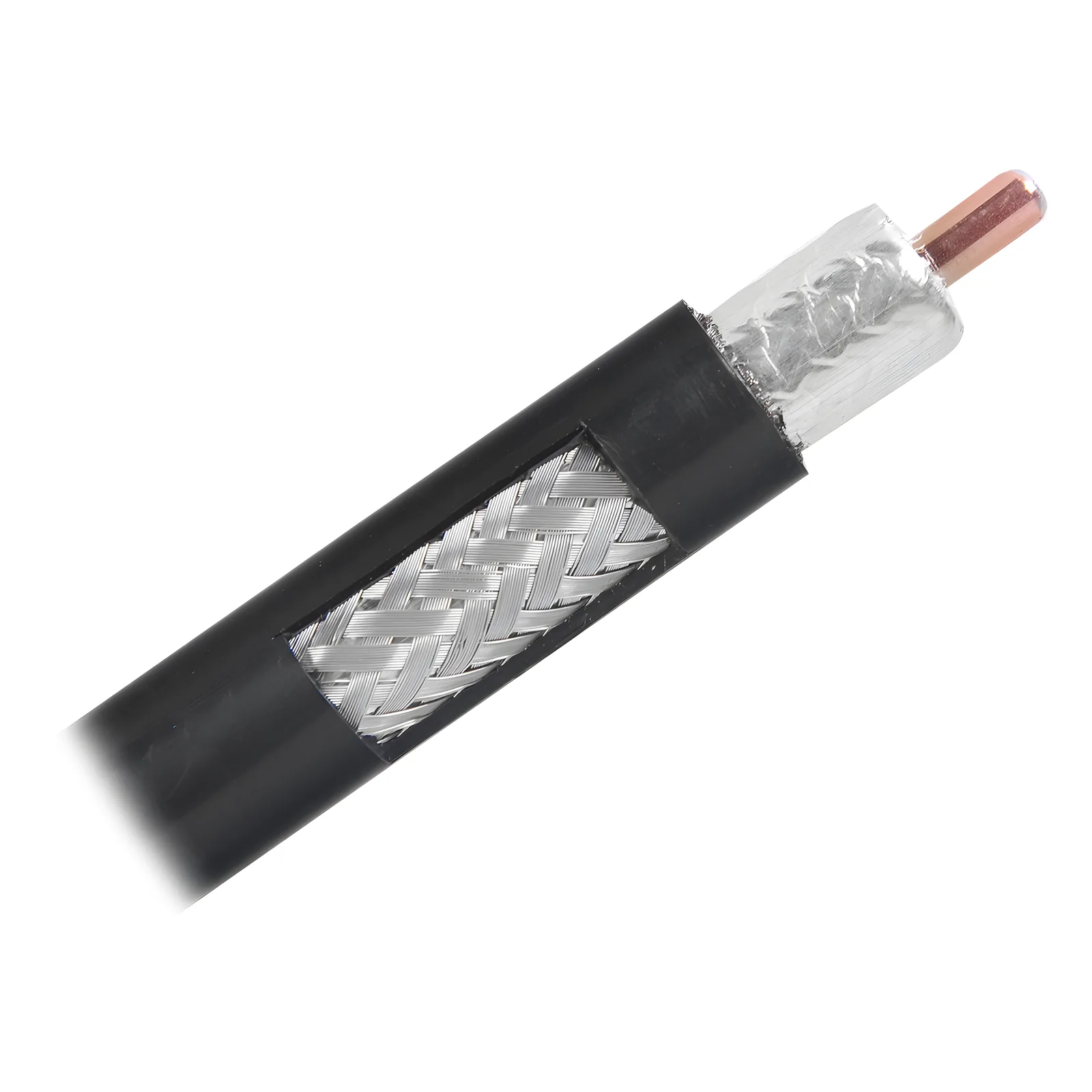 Carrete de 305 Metros (1000 Pies), Cable Coaxial de 75 Ohms de Baja Pérdida, LMR600-75