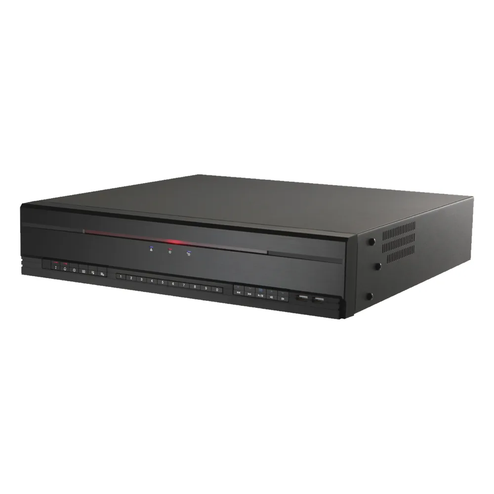 NVR 4K | 16 canales (H265) | Switch interconstruido 16 puertos | Soporta Intelligent Codec | Disco Duro Incluido de 2TB