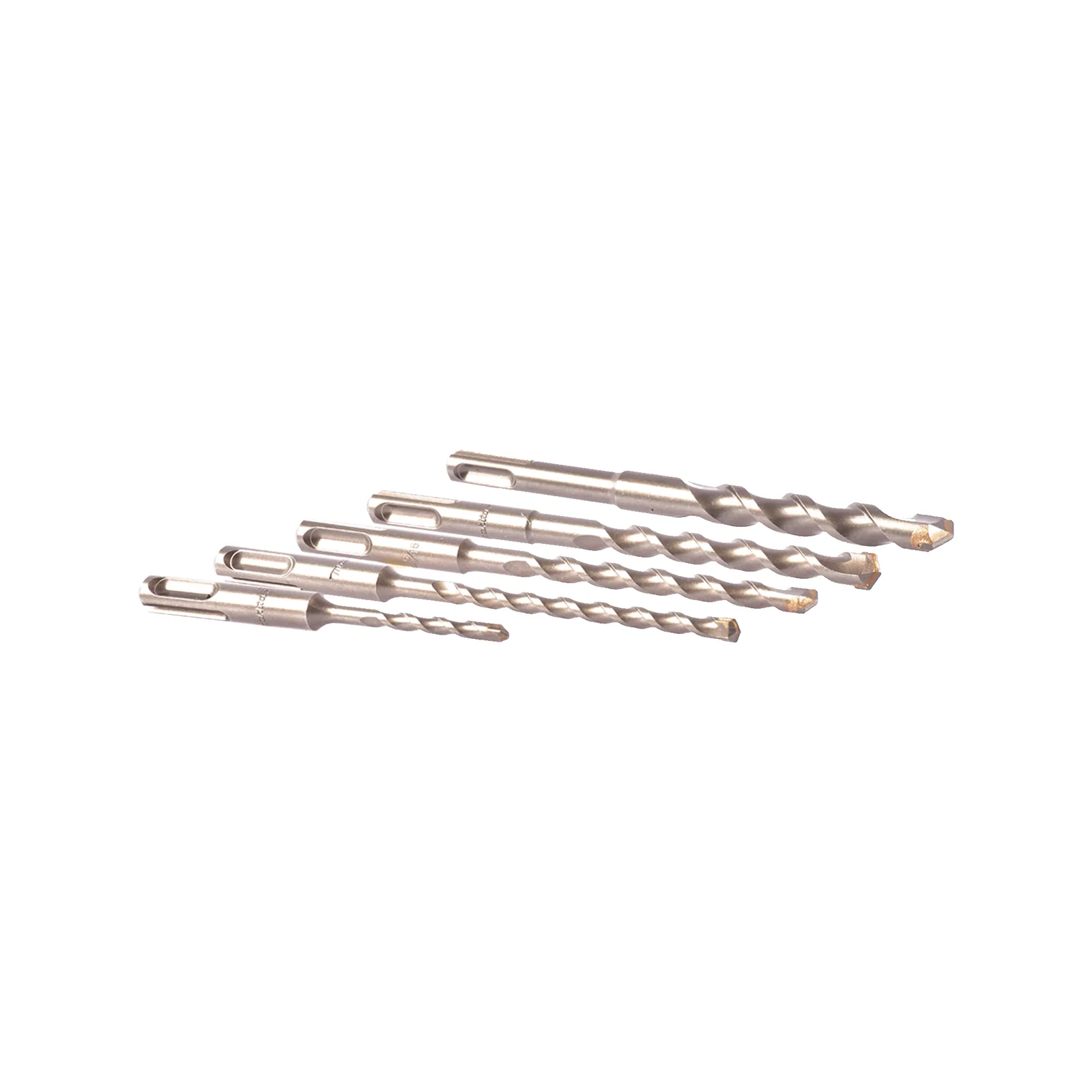 Juego con 5 piezas de brocas SDS PLUS para concreto