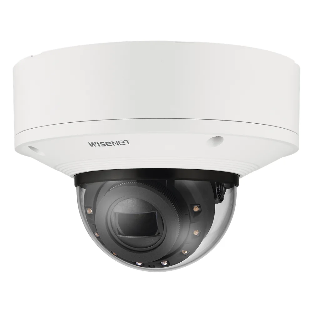 Cámara Domo 4k con IA, Antivandalica / Lente Motorizado de 4.4 a 9.3mm / P-Iris, WDR 120dB / Ranura SD / IP66 IP67 NEMA4X IK10