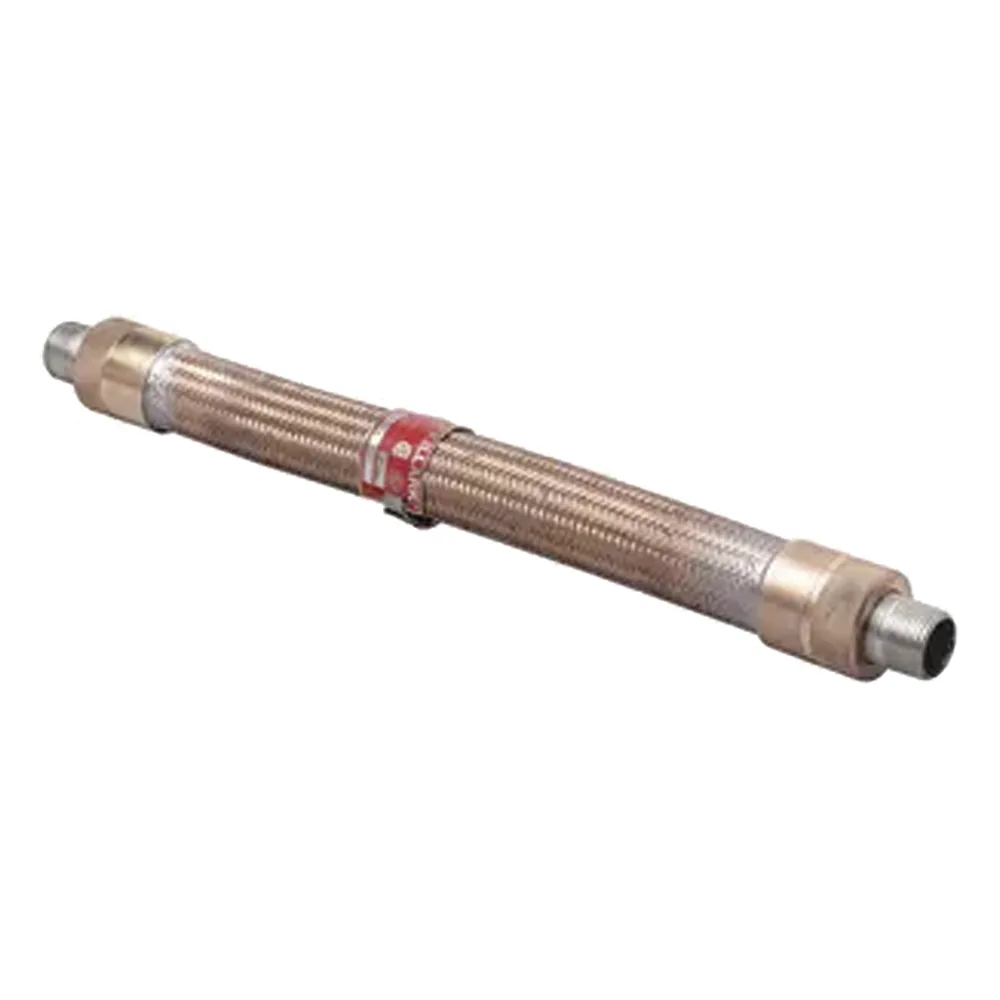 Cople Flexible con Trenzado de Bronce de 1/2" x 18".