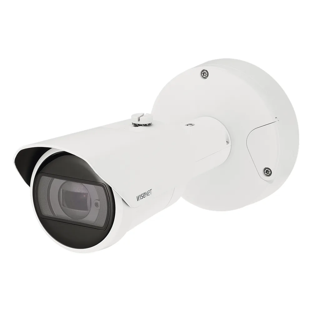 Camara Bala IP 4K con IA / Lente Motorizado 4.5 a 9.3mm / WDR 120dB / H.265 / RanuraSD / Protección IP67 IK10 NEMA4X / IR 40m