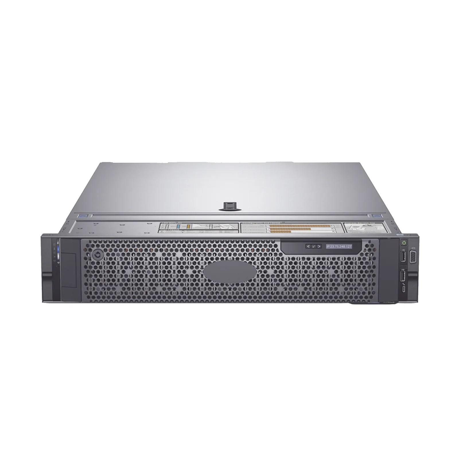 Servidor de Administración / Intel Xeon SP / Windows Server 2019 / 2 U Rack / 32 GB RAM DDR4 DIMM / 4 Puertos RJ45 Gigabit / 1 TB SATA X 2 para S.O. / Fuente Redundante / Servidor para Multiples Marcas