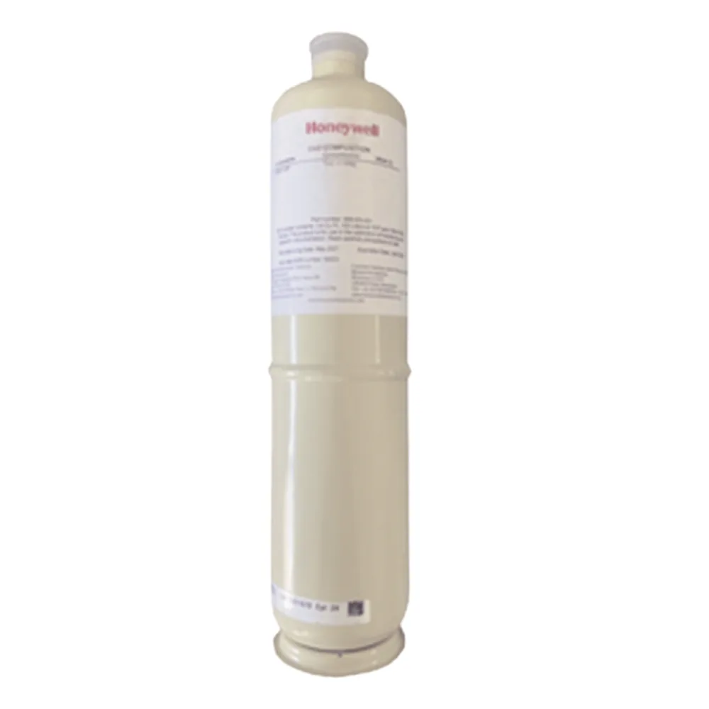 Cilindro de gas de calibración de sulfuro de hidrógeno (H2S) 50 ppm en balance de nitrógeno, 58 litros, para detectores de gases tóxicos