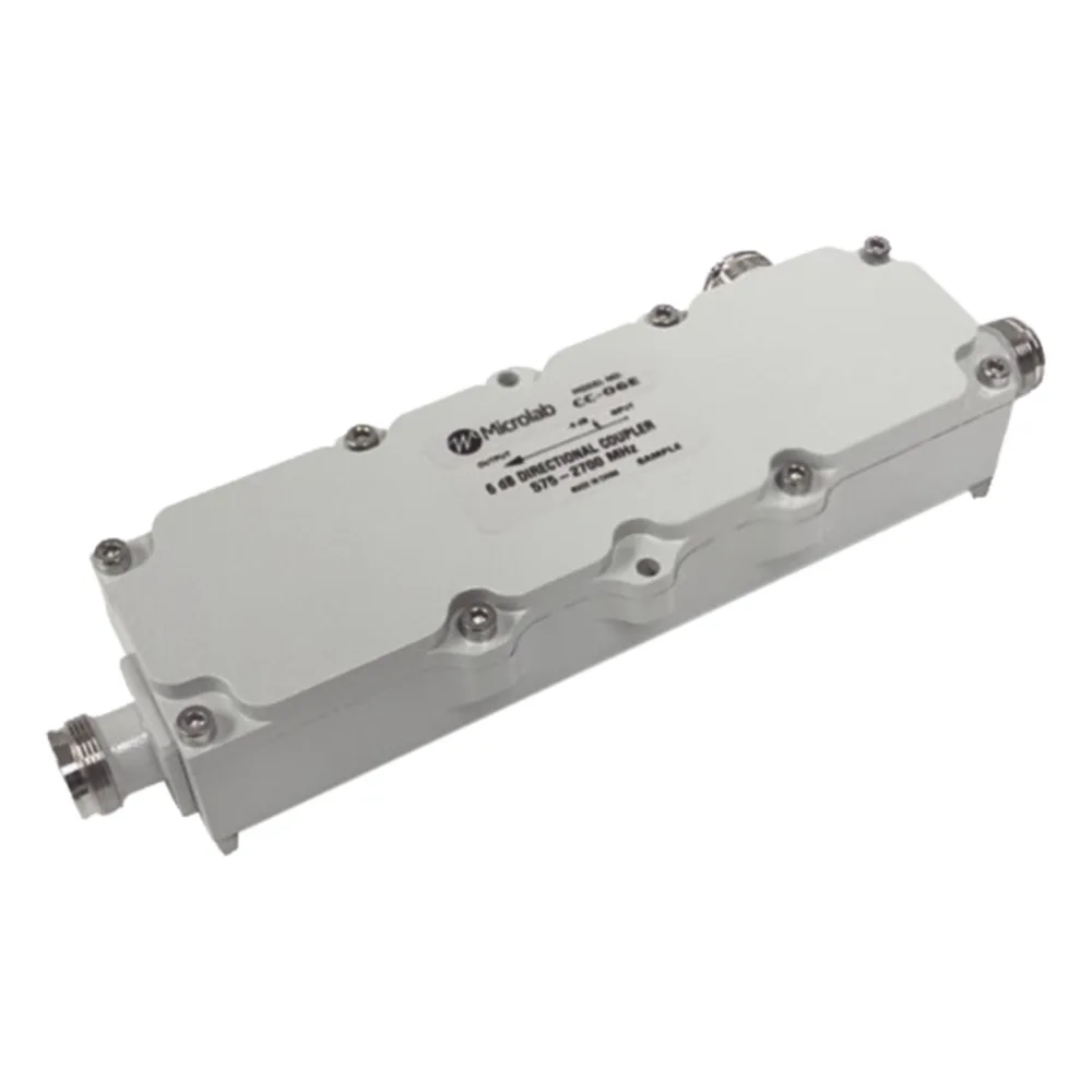 Acoplador direccional 5dB 575-2700MHz 300W - 161 dBc 4.3 - 10 IP67
