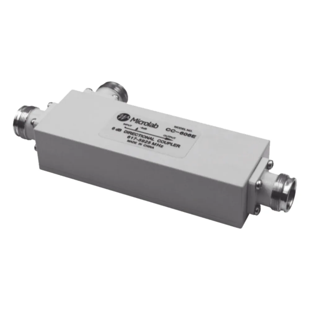 Acoplador direccional 6dB 617-5925MHz 300W-161dBc 4.3-10 IP67