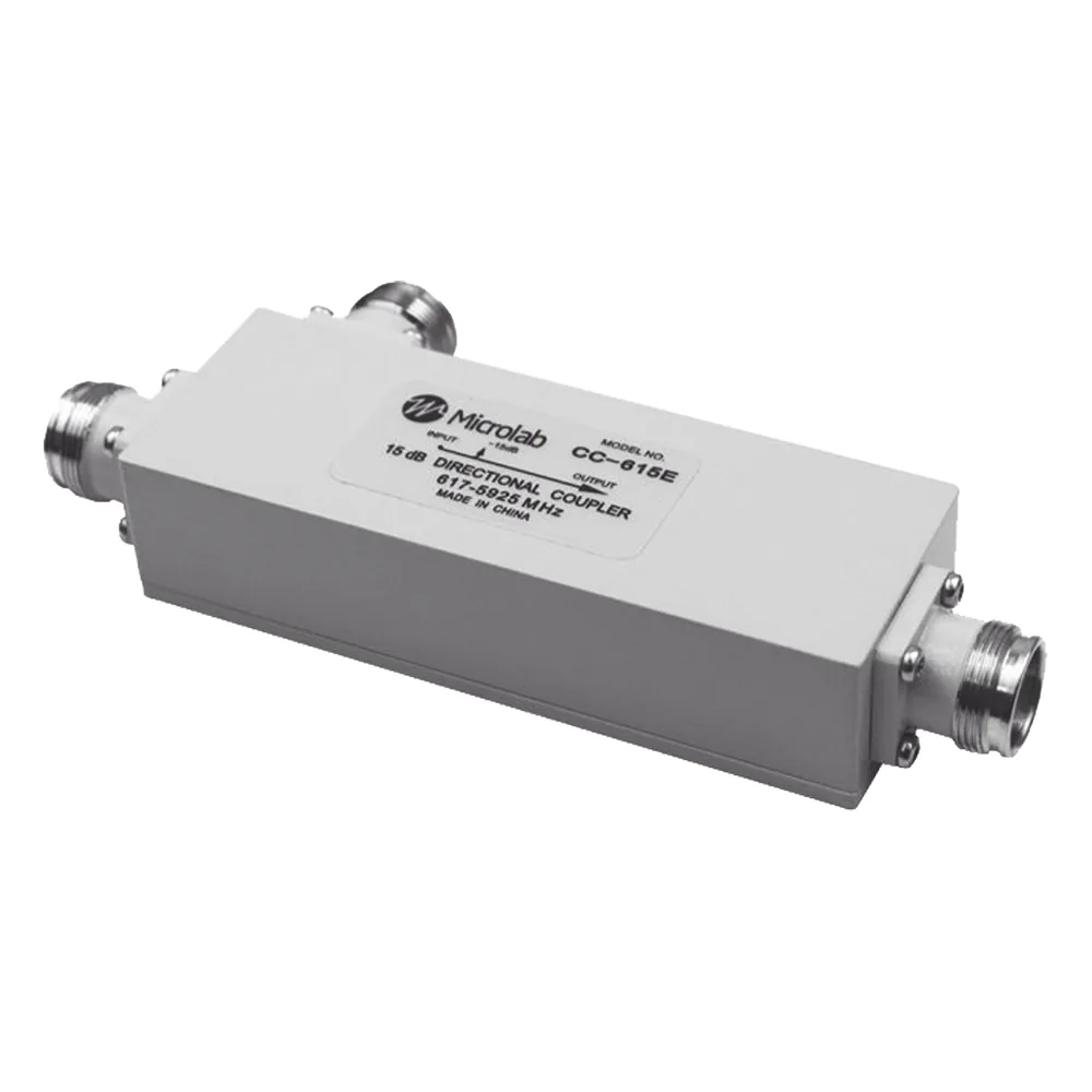 Acoplador direccional 15dB 617-5925MHz 300W-161dBc 4.3-10 IP67
