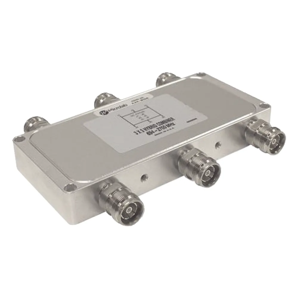 Combinador hibrido 3x3 694-2700MHz 150W -161dBc tipo N IP64