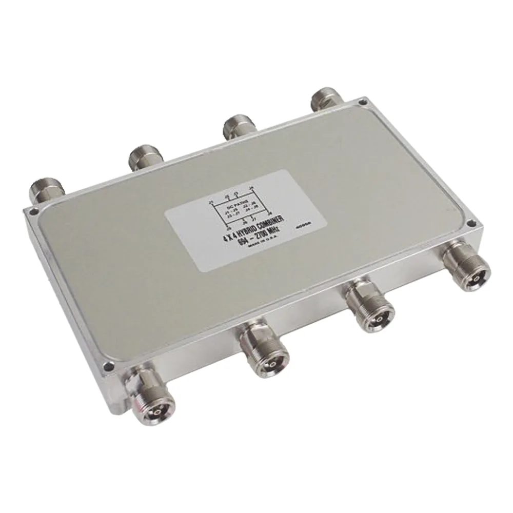 Combinador hibrido 4x4 694-2700MHz 150W -161dBc 4.3-10 IP64