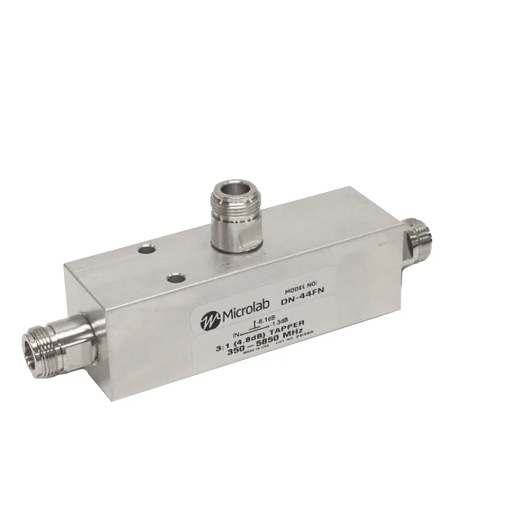 SEPARADOR 3dB (2:1) Tap 350-5930MHz 500W -161dBc TIPO N IP67 .