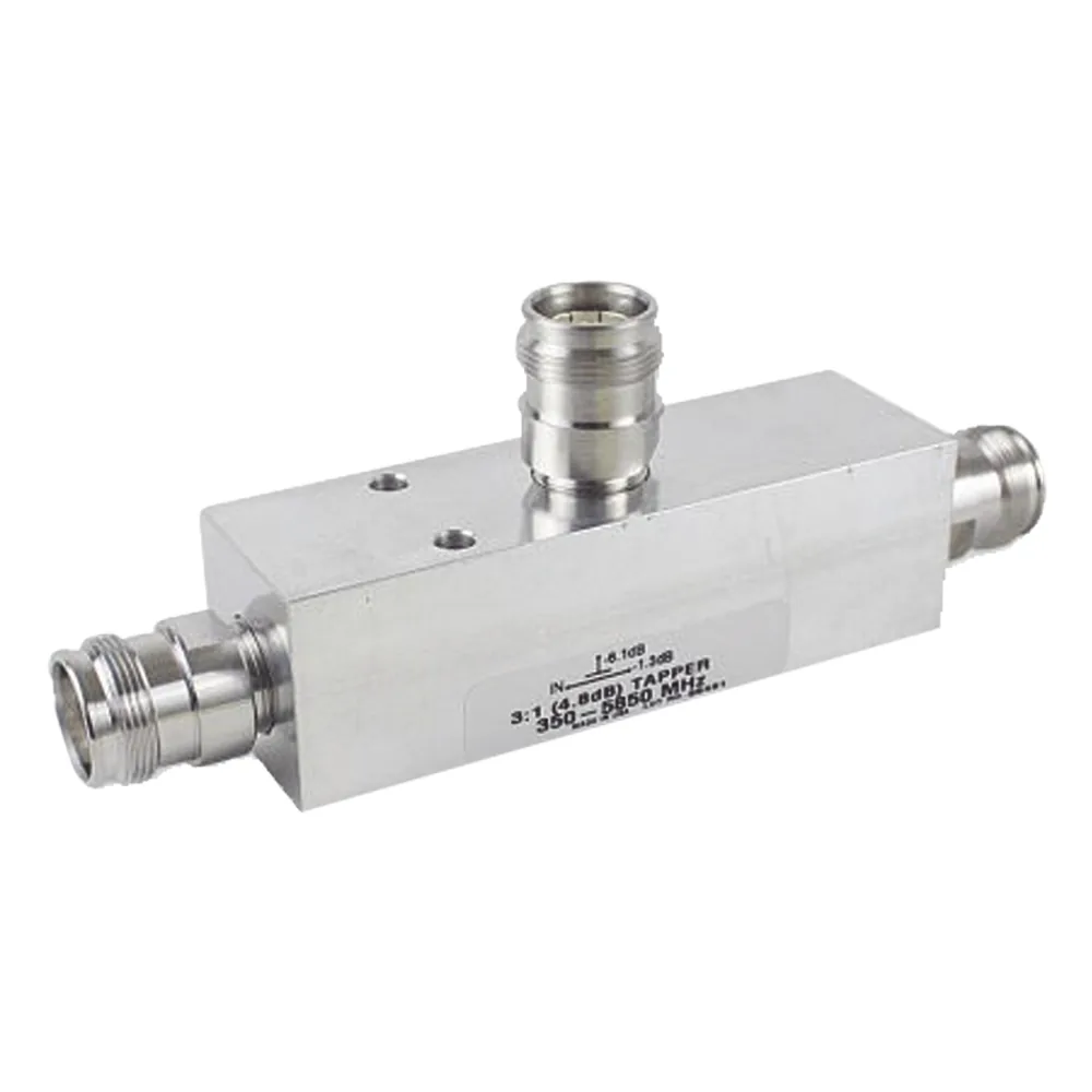 SEPARADOR 6dB (4:1) Tap 350-5930MHz 500W -161dBc 4.3-10 IP67 .