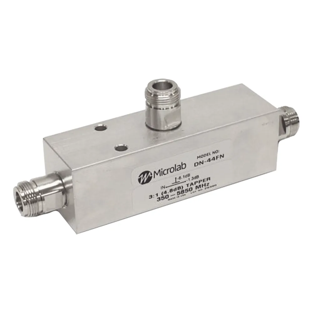 SEPARADOR 8dB (6:1) Tap 350-5930MHz 500W -161dBc TIPO N IP67 .