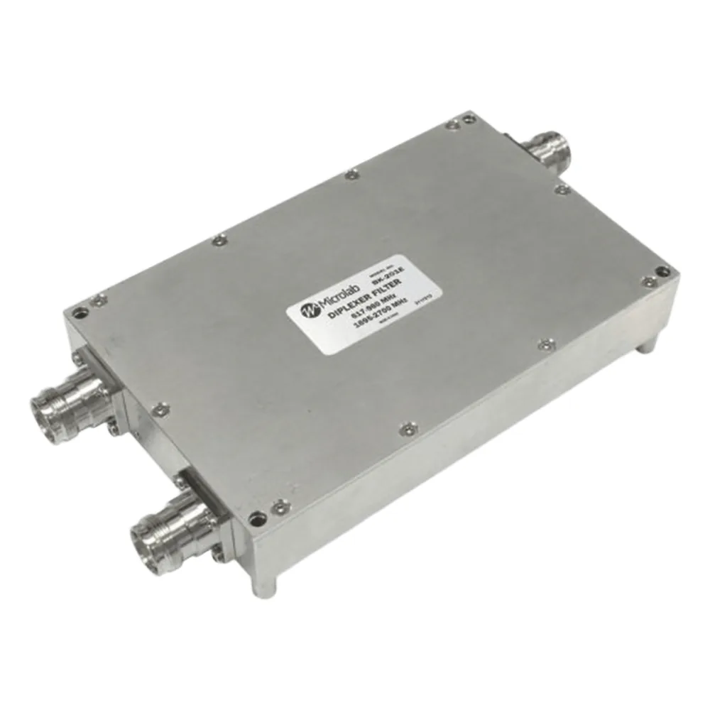 DIPLEXOR 617-960/1695-2700MHz 250W -161dBc N-type IP67 .