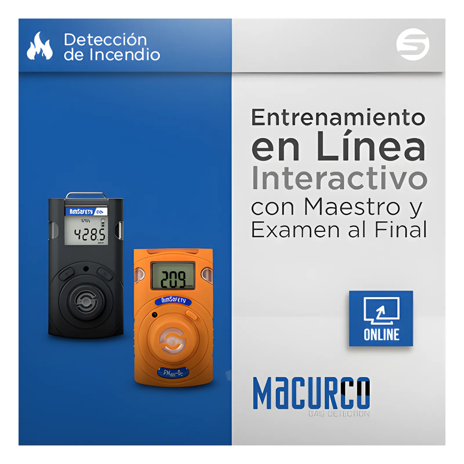 Curso Virtual Técnico - Comercial Macurco en Detección de Gases