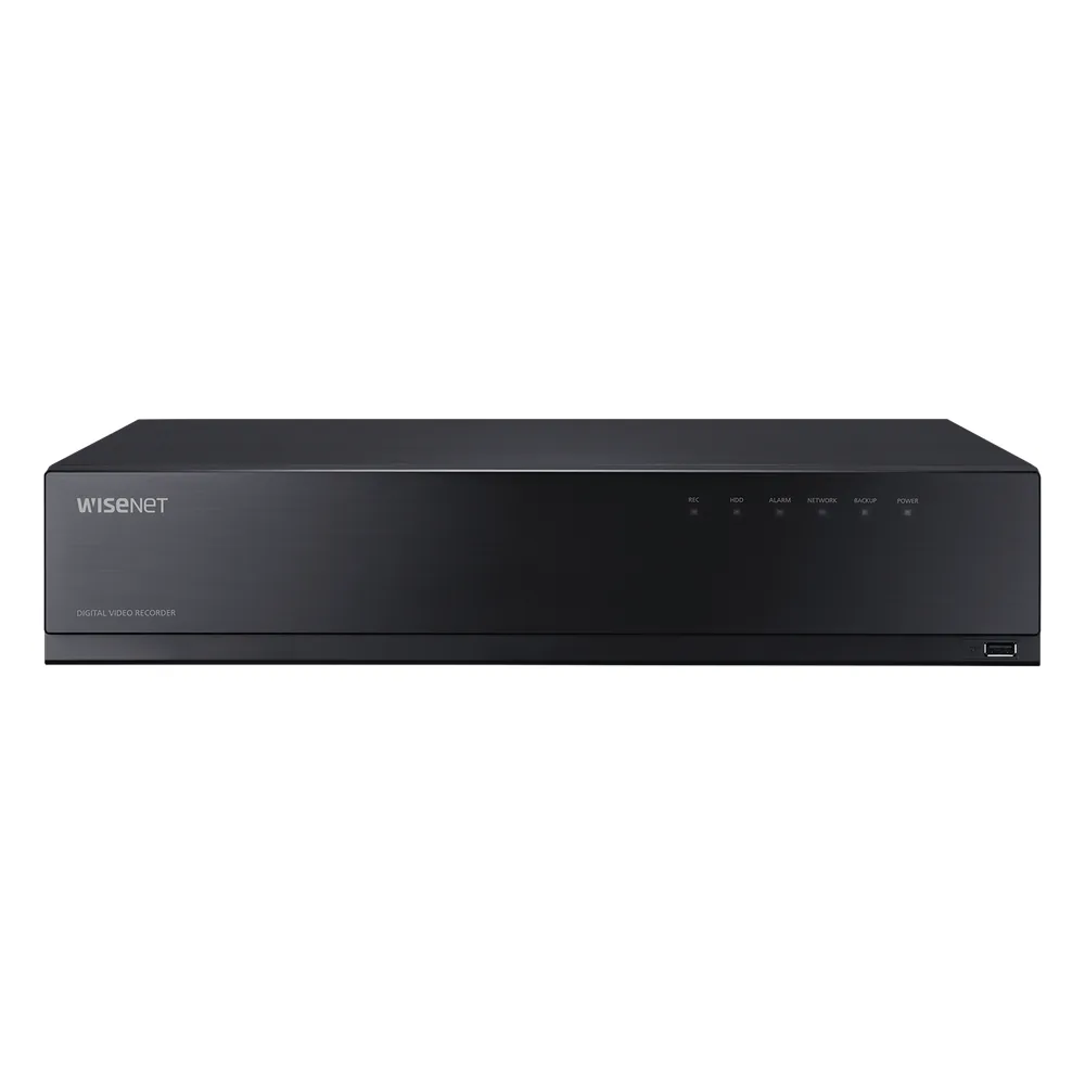 DVR 18 Canales (16 Analogicos + 2 IP) hasta 8 MP/ Soporta 4 Tecnologías (AHD, TVI, CVI, CVBS) / 8 bahias HDD (no incluidos)