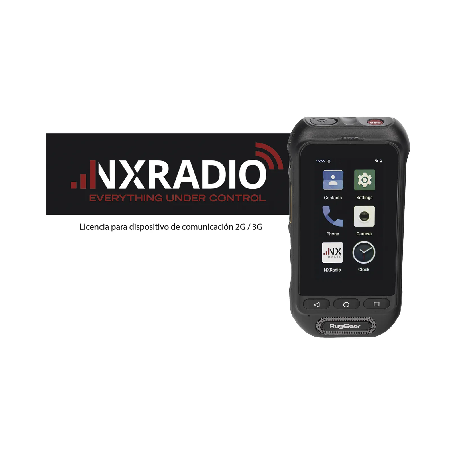 KIT Radio RG360 + 12 Meses Servicio NXRADIOTERMINAL