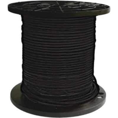 ( VENTA POR METRO ) Cable Fotovoltaico / Negro / Recubrimiento XLPE / 6 mm² / 10 AWG / Hasta 1,800 Vcc