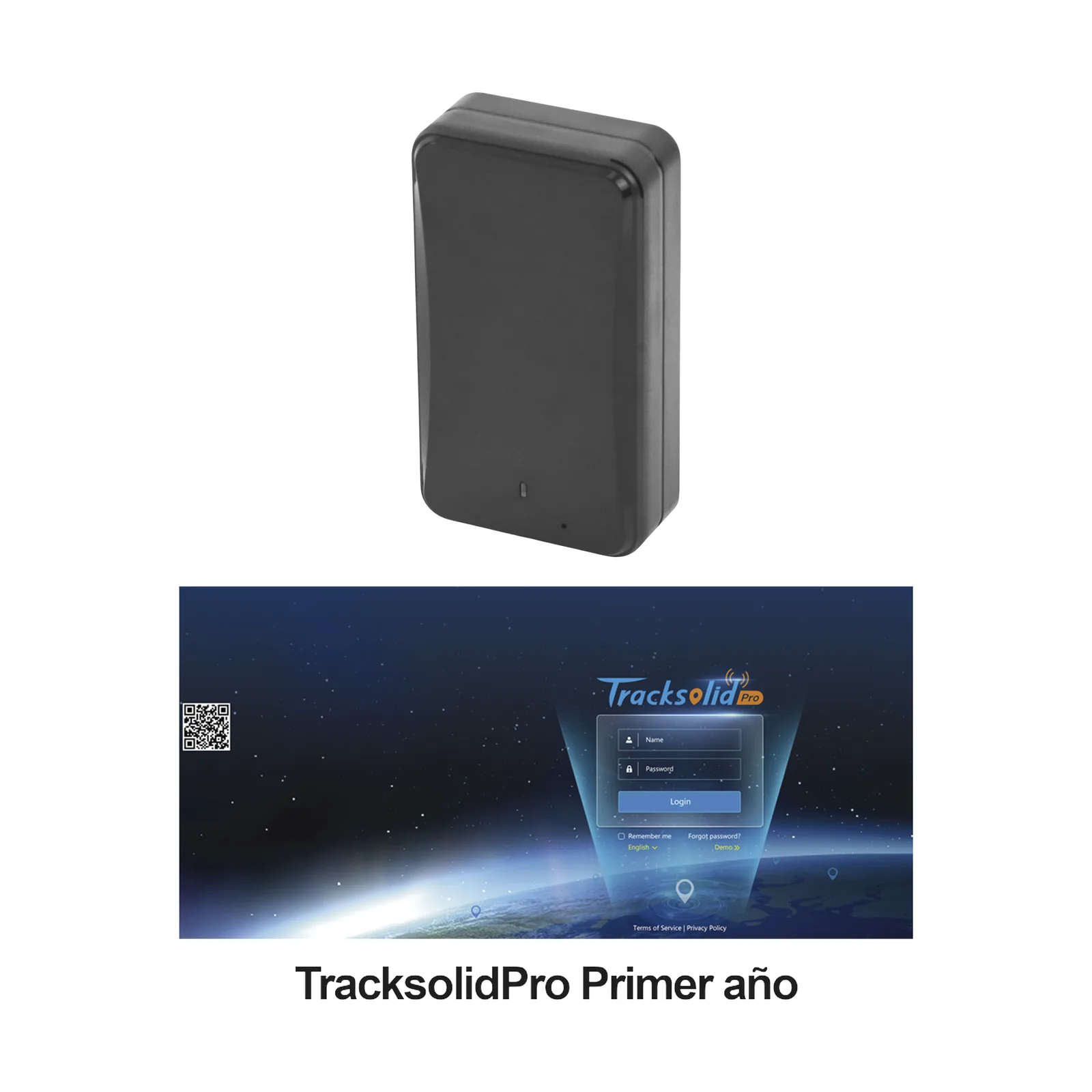 KIT Rastreador GPS Vehicular Magnético 4G / Localizador para Contenedores y Remolques / Batería de Larga Duración / Incluye Licencia Anual TrackSolidPro
