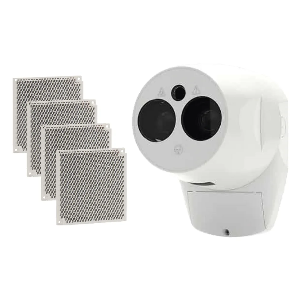 Detector Lineal De Humo Motorizado, Alcance Hasta 120m, Alineación Automatica, Por Haz Reflejado, Convencional, Compatible Con Todos Los Paneles De Detección De Incendio (0200-11650)