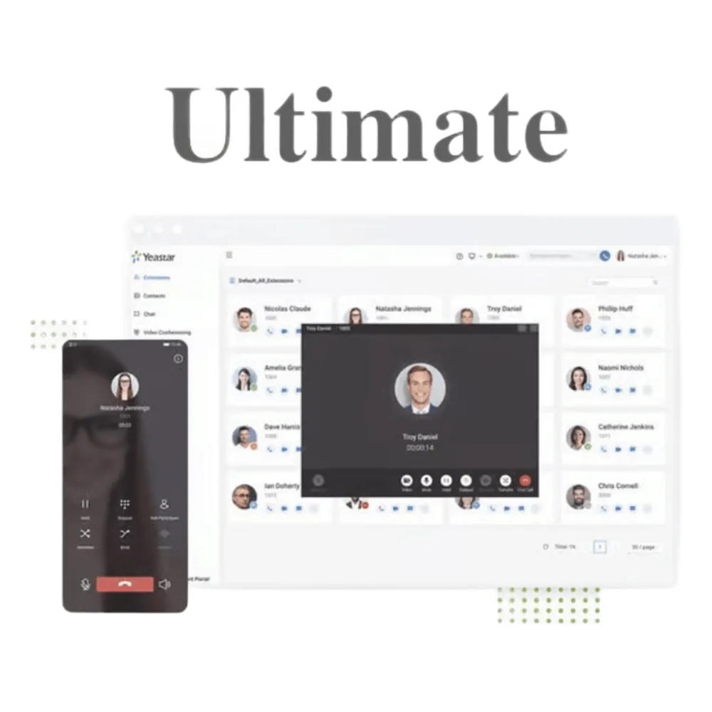 Extensión anual de usuario para conmutador en nube Yeastar Ultimate Edition