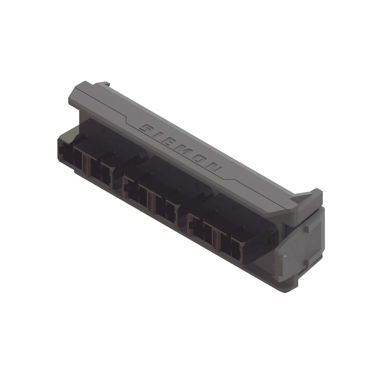 Placa Acopladora LightVerse, 3 Conectores Dúplex SC, Acepta hasta 6 Hilos de Fibra Monomodo o Multimodo (No Shuttered)