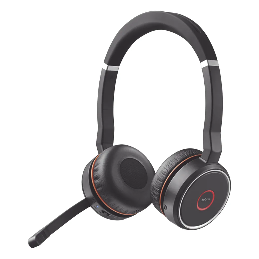 Diadema / Auricular Jabra Evolve 75 SE Stereo / Bluetooth + USB-A / Cancelación Activa de Ruido / Compatible UC (7599-848-109)